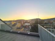 Panoramablick auf die Berge – Leben, wo andere Urlaub machen