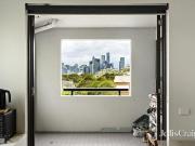 Panoramic city views in northern sun