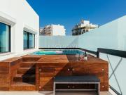 Para venda Penthouse de luxo T3, piscina privada, vista...