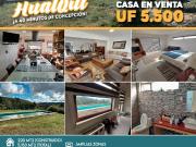 Parcela En Venta Con Casa Amoblada 3 Dorm 1 Baño En Hualqui Parcela En Venta Con Casa Amoblada 3 Dorm 1 Baño En Hualqui