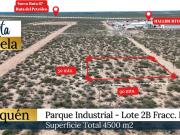 PARCELA EN VENTA EN PARQUE INDUSTRIAL NEUQUEN