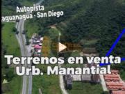 Parcelas en Urb Manantial, Naguanagua TCLP 8262934