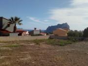 Parcelas libres de construcción y vistas al mar en Calpe...
