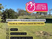 Parcelas planas crédito directo en San Javier lanzamiento
