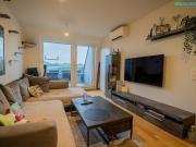 Pärchenhit in Fußnähe zur Neuen Donau