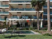 Parede apartamento T2 em condomínio de luxo