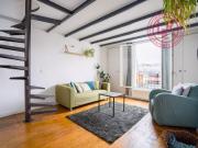 Paris 11ème –ATYPIQUE 2 pièces de 46 m2 dernier étage...