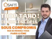 Paris 12ème 75012 Achat / Vente appartement 1 pièce t1