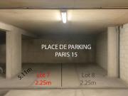 Paris 15 Vente Parking / Garage 75