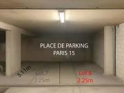 Paris 15ème 75015 Achat / Vente parking
