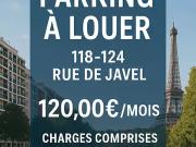 Paris 15ème 75015 Location parking