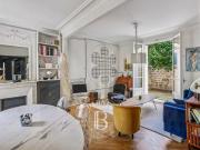 Paris 16 Auteuil sud Rez de jardin Double terrasse...