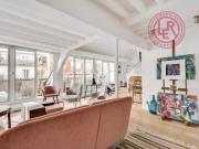 Paris 6ème Luxembourg Duplex de 5 pièces avec terrasse