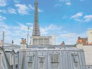 PARIS 7e DERNIER ÉTAGE VUE TOUR EIFFEL