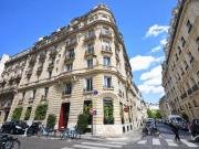 Paris 8e Triangle d'Or Studio meublé au dernier étage