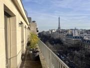 Paris Xvi Appartement dernier étage avec terrasse de...