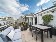 Paris XVIe Foch Etoile Duplex Dernier étage avec terrasses