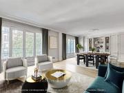 Paris XVIe Pont Mirabeau, familial trois chambres, vue...