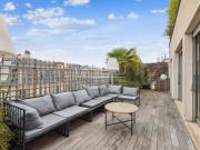 Paris XVII Parc Monceau Dernier étage terrasse