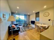 Park Front Fully Furnish Apartment close to al facility