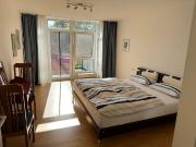 Park view near city center in Nürnberg, Nurnberg...