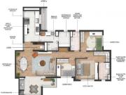 Parque Ecoville · apartamento · 3 quartos 2 vagas 113 m²...