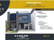 PARQUIE SONORA LOMAS DE ANGELÓPOLIS VENTA CASA DE 4...