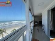 Pé na Areia! Apartamento com Varanda Gourmet e Vista...