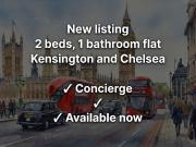 Pembroke Road, London W8, 2 bed flat to rent, £2,750 pcm...