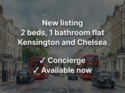 Pembroke Road, London W8, 2 bed flat to rent, £2,750 pcm...