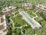 Penthouse 2R Amueblado en Venta FRACTIONAL en Xcanatun...