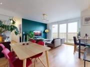 Penthouse 3 pièces 66 m²