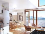 Penthouse 5 pièces 82 m²