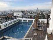 penthouse amueblado en renta, torre tribeca horizontes...