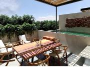 Penthouse Av Huayacan Cancun 2 Rec Terraza con Alberca