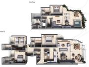 Penthouse con alberca privada, kids pool, en venta, San...