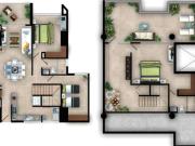 Penthouse, con roof garden y vista a la laguna, en...