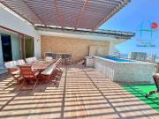 Penthouse de playa con terraza con jacuzzi y vista...