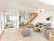 Duplex im Dachgeschoss mit grossem Balkon und Seeblick