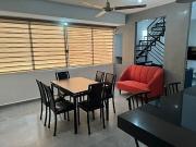 Penthouse en RENTA, amueblado, zona norte