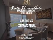 PENTHOUSE EN RENTA – MALECÓN LAS AMÉRICAS, CANCÚN