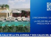 DEPARTAMENTO 2 RECÁMARAS | PLAYA DEL CARMEN | A POCOS...