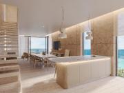 Penthouse frente al mar de 4 recamaras 4 ba?os en venta...