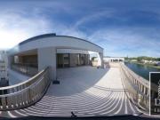 Penthouse mit Rheinblick in Ludwigshafen Süd mit...