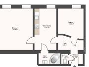 Perfekt für Anleger: Zentral gelegene 2 Zimmer Stadtwohnung