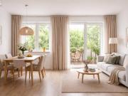 Perfekt geschnittene 3 Zimmer Wohnung mit Balkon im...