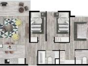 Peñalolén, Acogedor y luminoso y moderno depto 3 d 2 b...