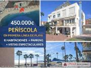 Peñiscola Avd. Papa Luna, Primera Linea De Playa Adosado...