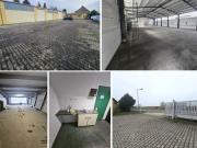 Pfeilerfreie Halle mit Rolltor, Lager, Büro, Teeküche,...