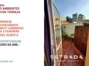 PH 3 AMBIENTES CON TERRAZA PARQUE CHACABUCO